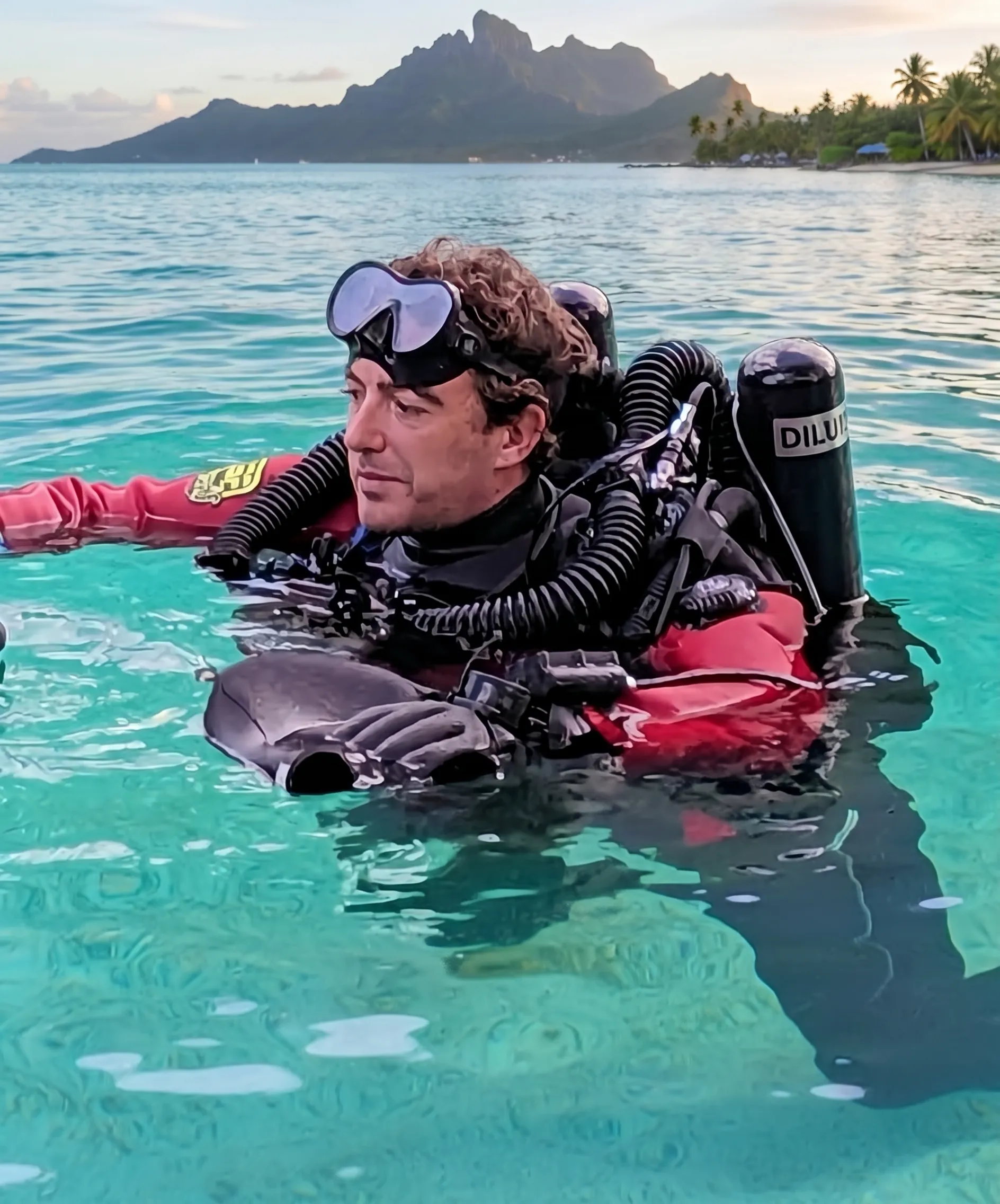 nicholas, diving instructor — silence, tahiti