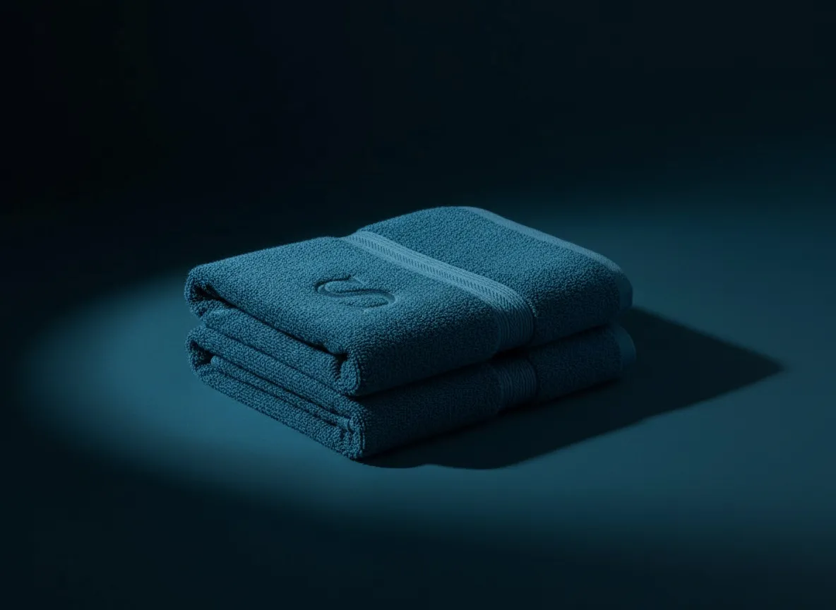 embroidered towel